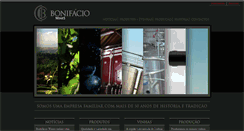 Desktop Screenshot of bonifaciowines.com